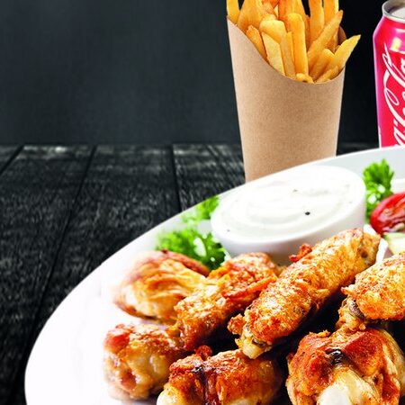 Menú Alitas de Pollo