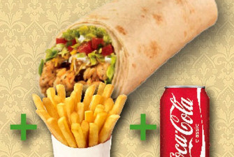 Menú Burrito de Pollo